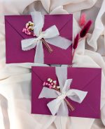 Invitație Magenta Garden