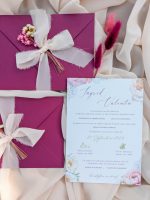 Invitație Magenta Garden - imagine 2