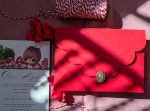 Invitație Little Strawberry cu plic manual - imagine 4
